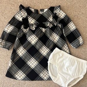 Black/White Plaid dress